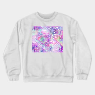 Pink Sparkly Holographic Crewneck Sweatshirt